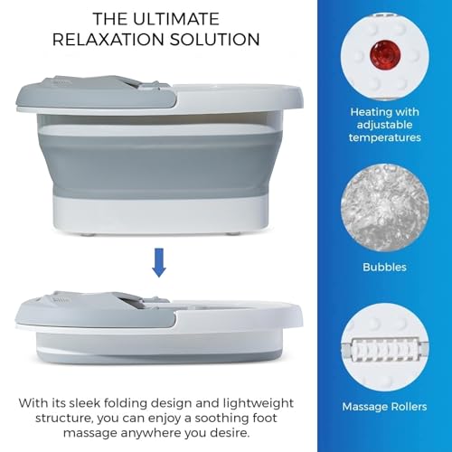 Footbath with Soak and Stainless Steel File