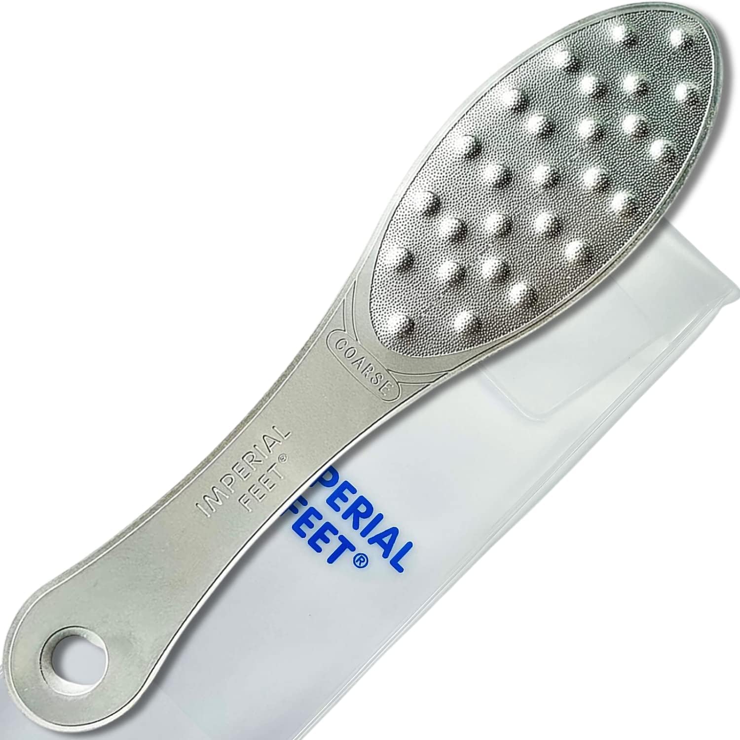 Imperial Feet professional foot file with coarse surface for removing hard skin.