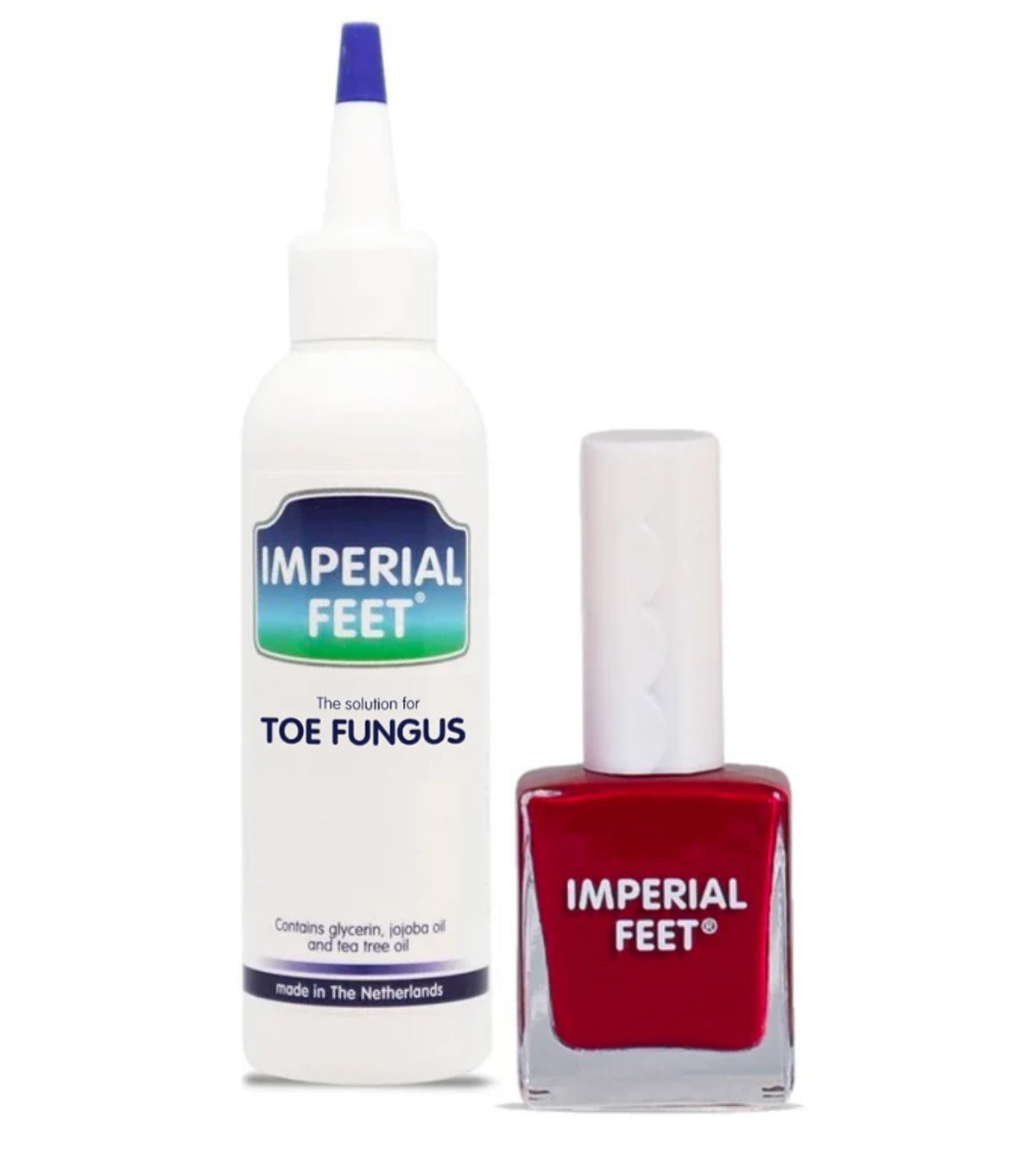 Nail mycosis set Red