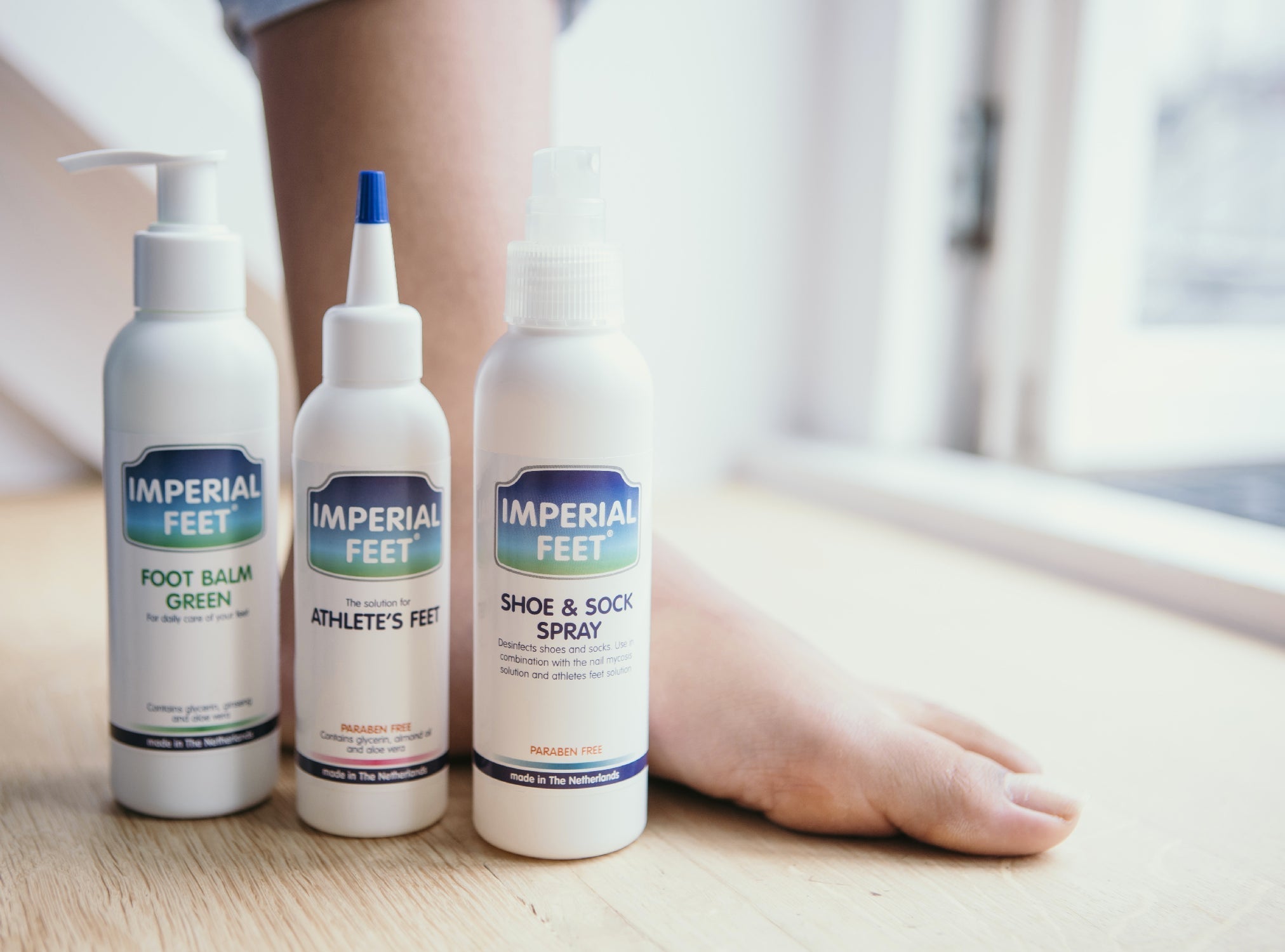 Healthy, well cared for feet after Imperial Feet treatment