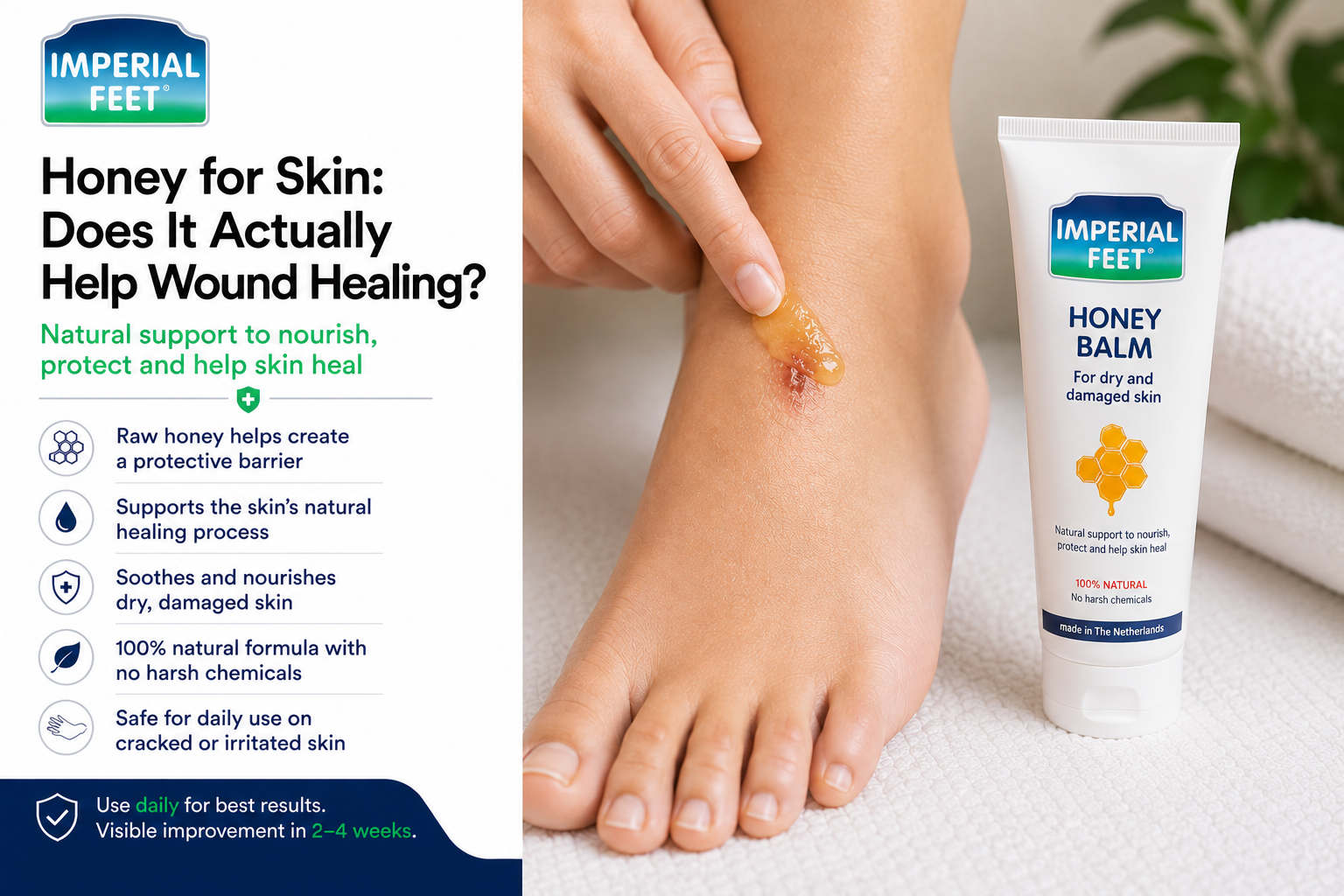 Honey for Skin: Does It Actually Help Wound Healing?