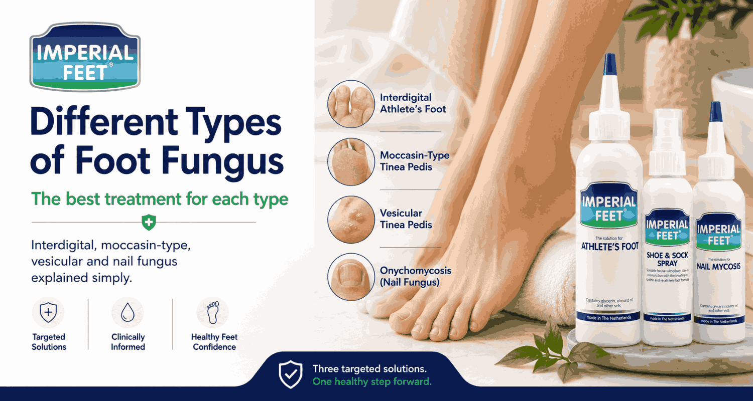 Different Types of Foot Fungus and the Best Treatment
