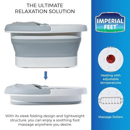 Footbath with Soak and Stainless Steel File