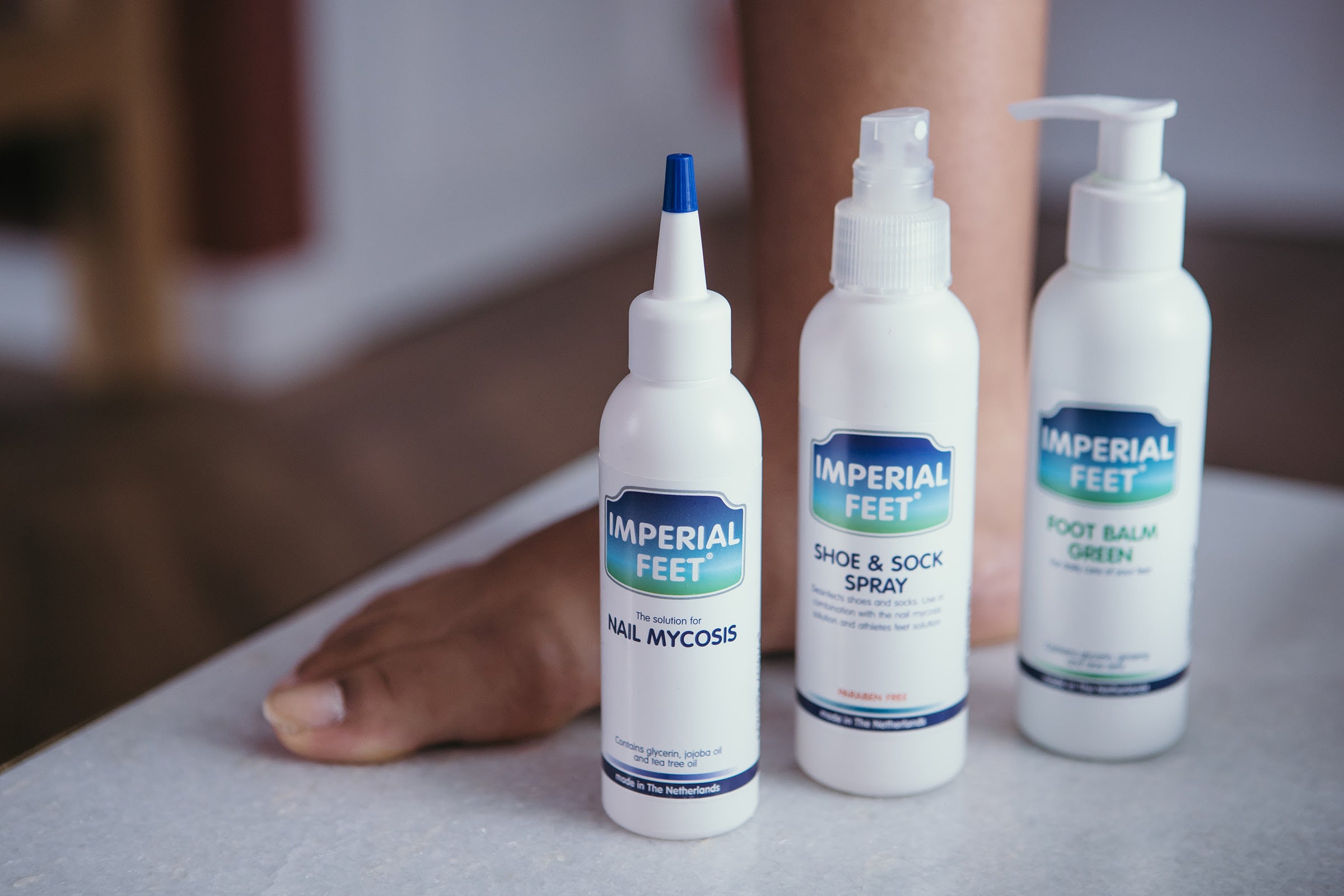 <p>Foot care for professionals <br/>and home care </p>