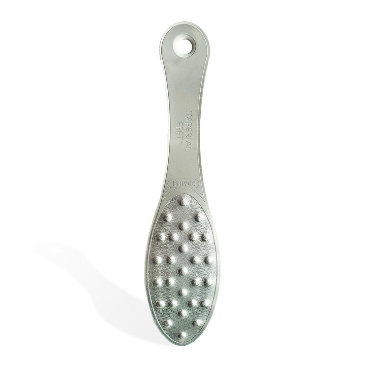 Imperial Feet Stainless Steel Foot File for Hard Skin and Callus Removal